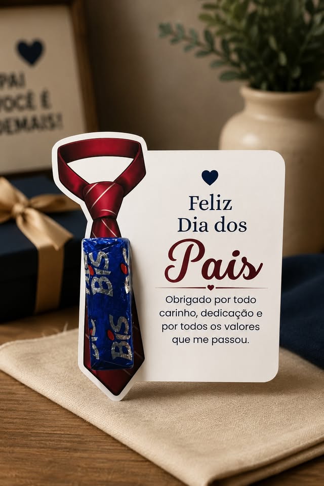 Cartão obrigado por todo carinho, dedicação - Dia dos Pais - Arte - Arquivo
