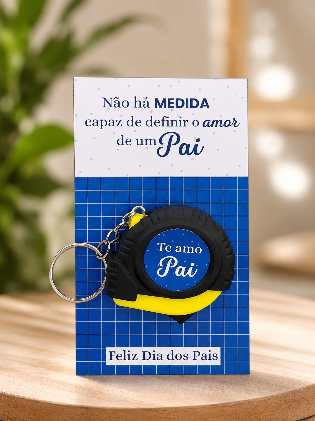Tag, não há medida capaz  - Dia dos Pais - lembrancinha
